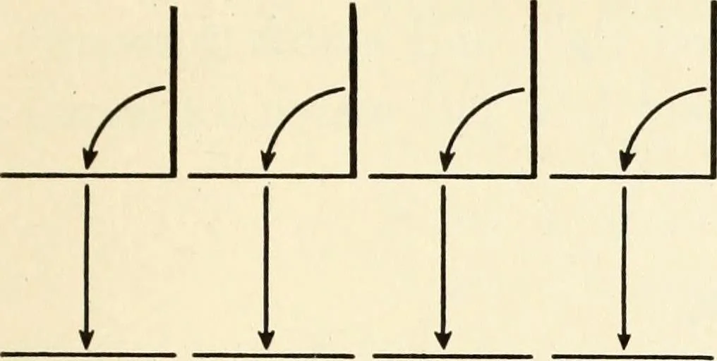 An illustration from Games and dances, a selected collection of games, song-games and dances suitable for schools, play-grounds, gymnastic associations, boys' & girls' clubs, etc, 1920, leaf 346