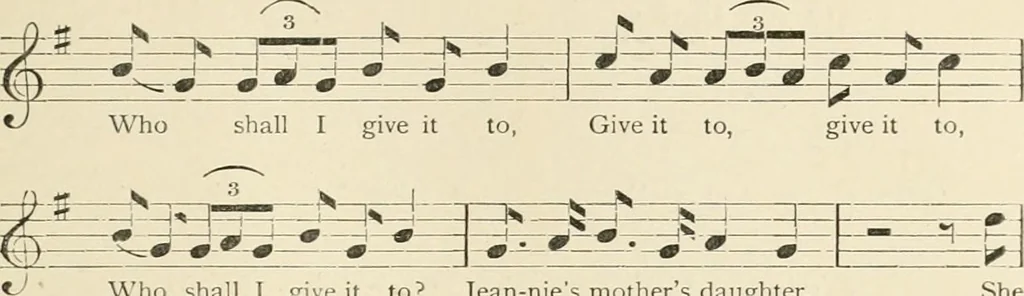 An illustration from The games & diversions of Argyleshire, 1901, leaf 100
