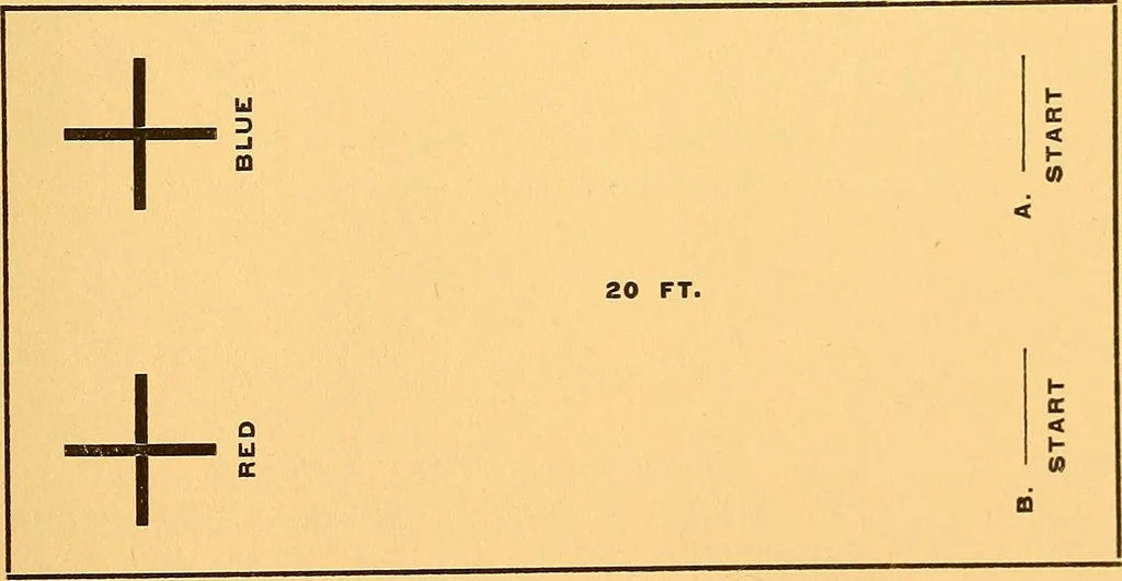 An illustration from Games and exercises for mental defectives, 1916, leaf 96