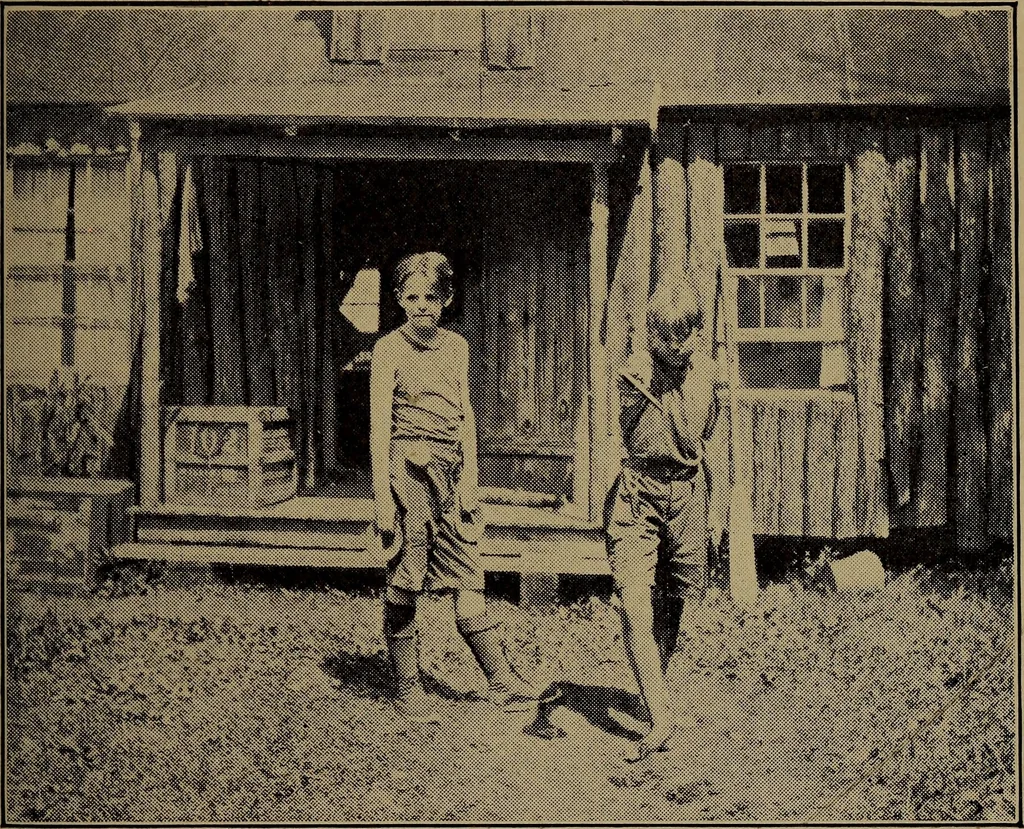 An illustration from Games for boys, 1920, leaf 161