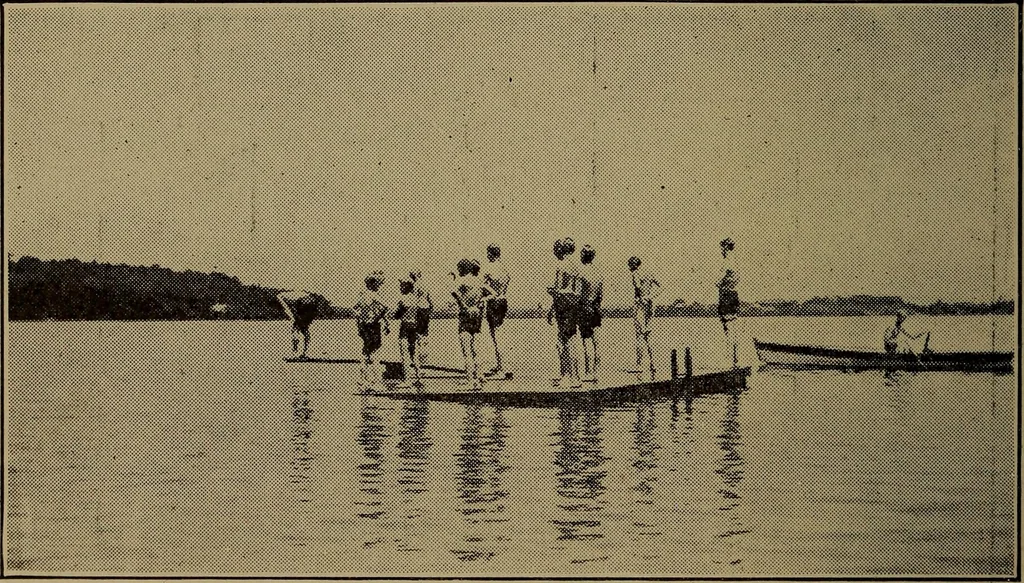 An illustration from Games for boys, 1920, leaf 252
