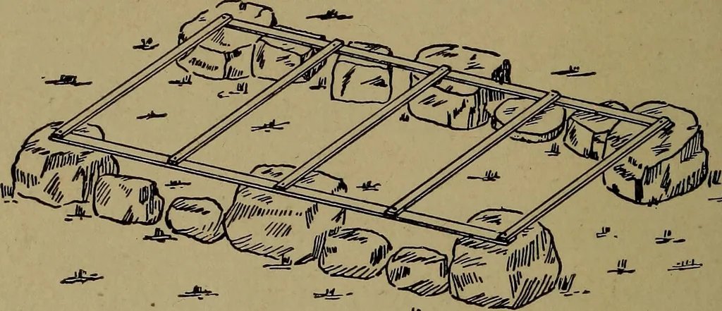 An illustration from Games for boys, 1920, leaf 266