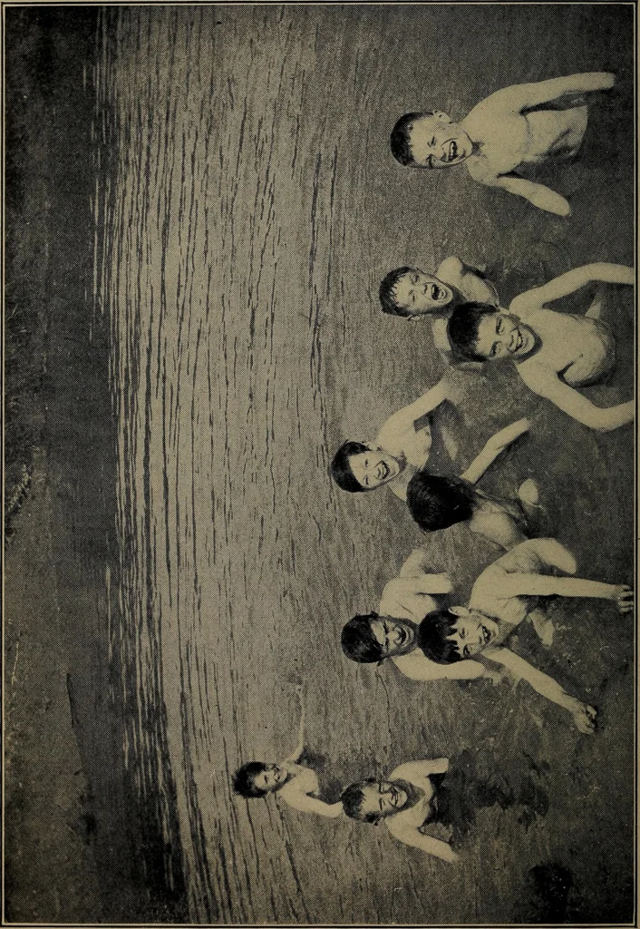 An illustration from Games for boys, 1920, leaf 6