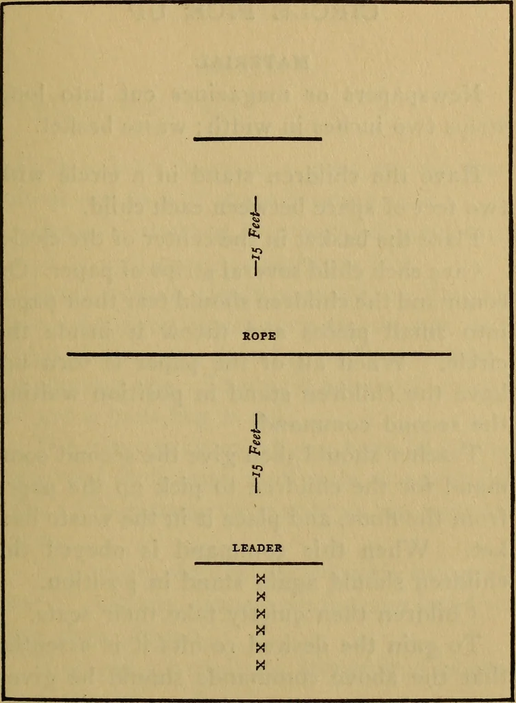 An illustration from Games for children's development, 1918, leaf 102