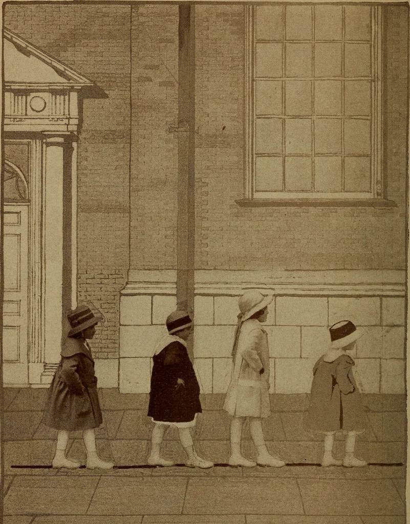 An illustration from Games for children's development, 1918, leaf 65