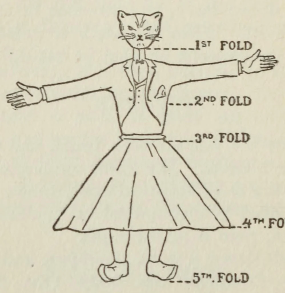 An illustration from Games for everybody, 1905, leaf 108