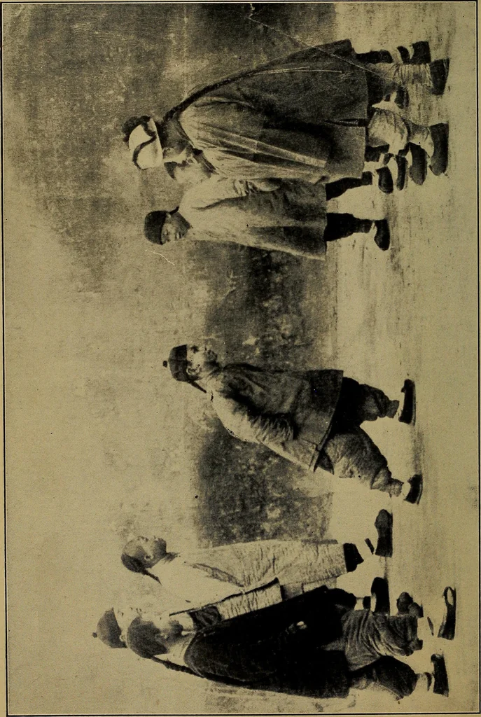An illustration from Games for the playground, home, school and gymnasium, 1909, leaf 109