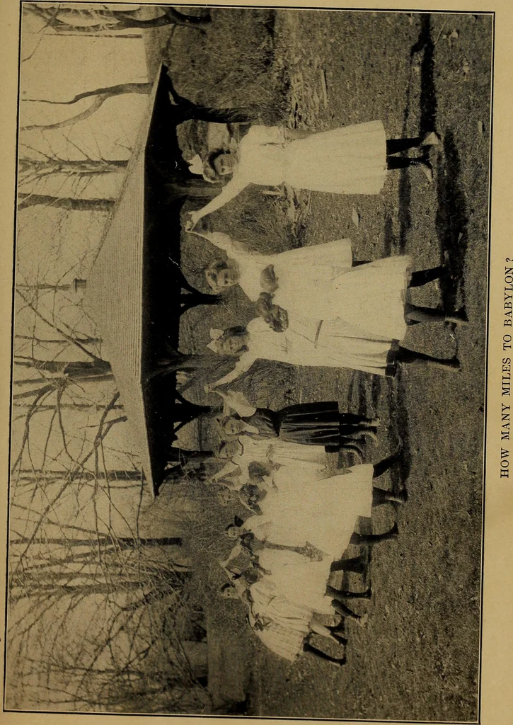 An illustration from Games for the playground, home, school and gymnasium, 1909, leaf 130