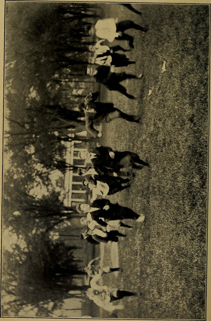 An illustration from Games for the playground, home, school and gymnasium, 1909, leaf 169