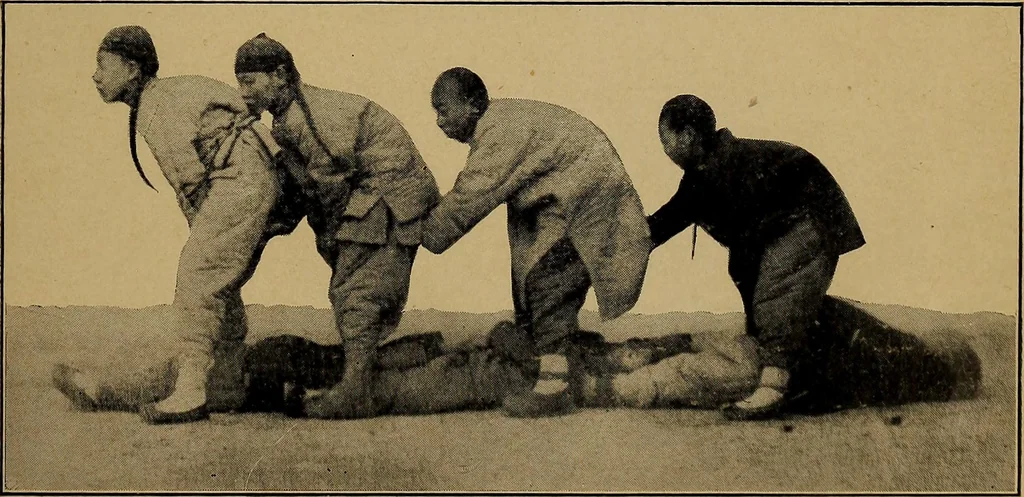 An illustration from Games for the playground, home, school and gymnasium, 1909, leaf 292