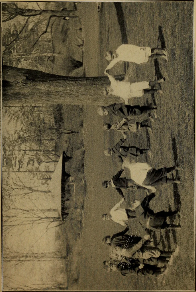 An illustration from Games for the playground, home, school and gymnasium, 1909, leaf 320