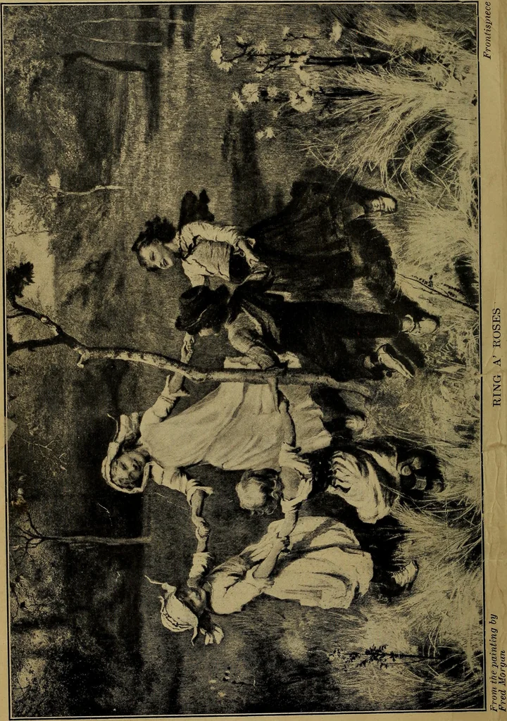 An illustration from Games for the playground, home, school and gymnasium, 1909, leaf 7