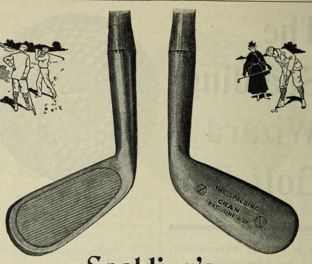 An illustration from The games of lawn hockey : tether ball, golf-croquet, hand tennis, volley ball, hand polo, wicket polo, laws of badminton, drawing room hockey, garden hockey, 1903, leaf 82
