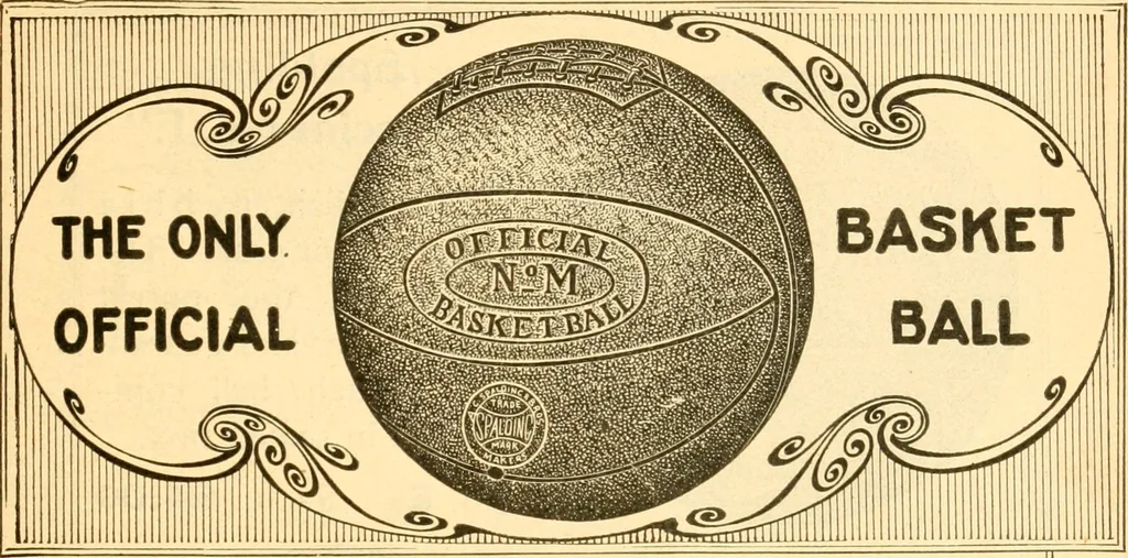 An illustration from The games of lawn hockey, tether ball, golf-croquet, hand tennis, volley ball, hand polo, wicket polo, laws of badminton, drawing room hockey, garden hockey, 1903, leaf 67