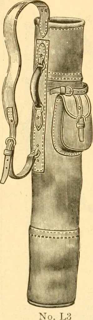 An illustration from The games of lawn hockey, tether ball, golf-croquet, hand tennis, volley ball, hand polo, wicket polo, laws of badminton, drawing room hockey, garden hockey, 1903, leaf 87