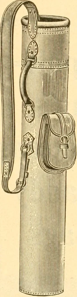 An illustration from The games of lawn hockey, tether ball, golf-croquet, hand tennis, volley ball, hand polo, wicket polo, laws of badminton, drawing room hockey, garden hockey, 1903, leaf 87