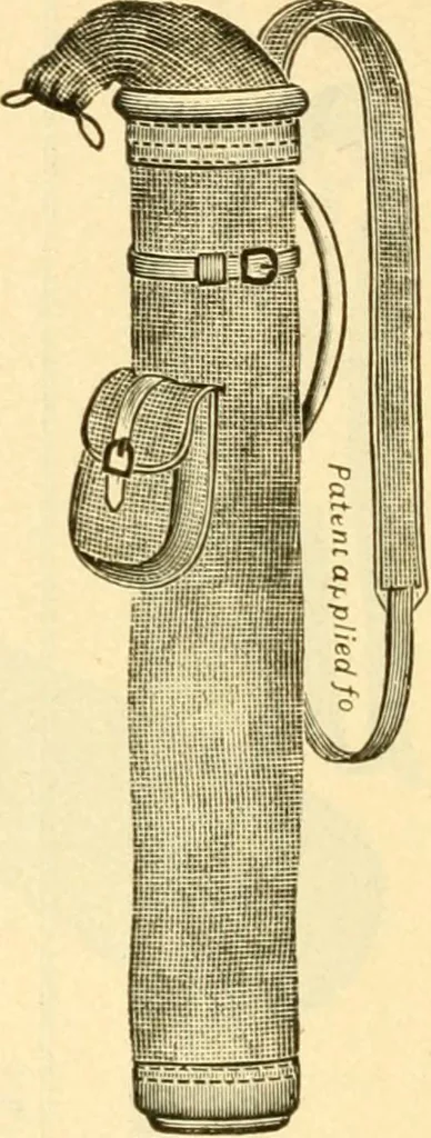 An illustration from The games of lawn hockey, tether ball, golf-croquet, hand tennis, volley ball, hand polo, wicket polo, laws of badminton, drawing room hockey, garden hockey, 1903, leaf 88