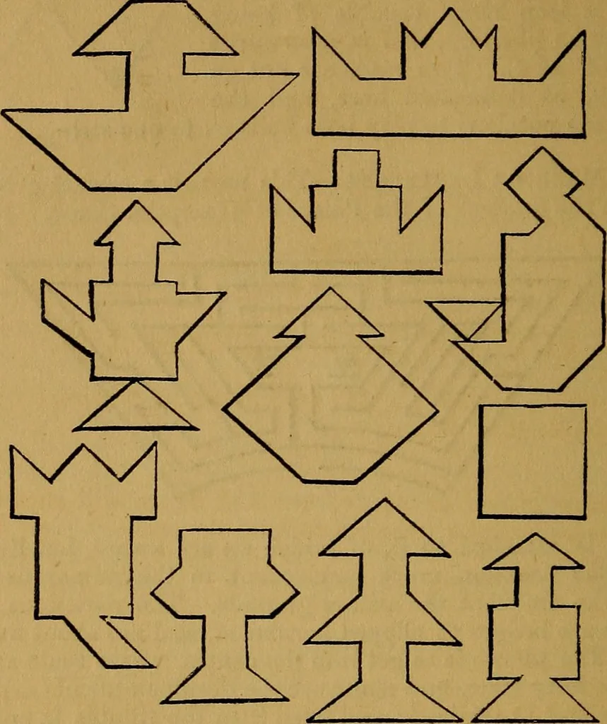 An illustration from Games of skill, and conjuring: including draughts, dominoes, chess, morrice, 1865, leaf 102