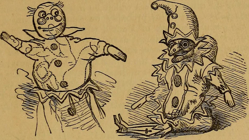 An illustration from Games of skill, and conjuring: including draughts, dominoes, chess, morrice, 1865, leaf 113