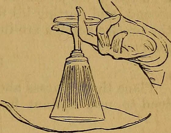 An illustration from Games of skill, and conjuring: including draughts, dominoes, chess, morrice, 1865, leaf 45