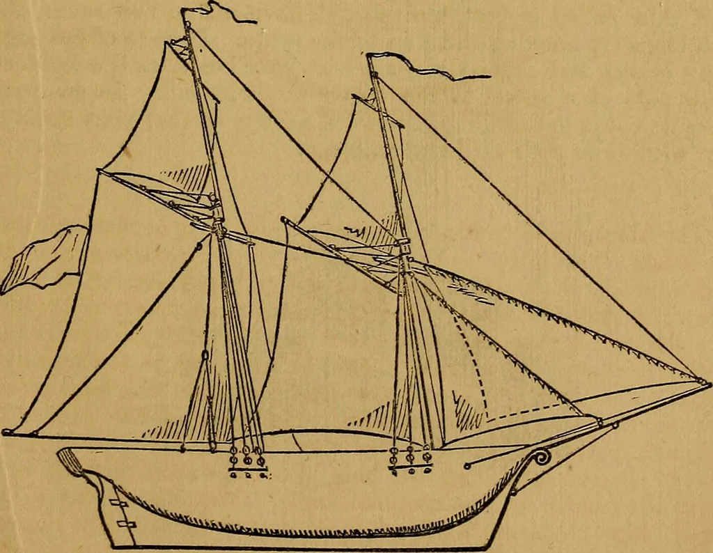 An illustration from Games of skill, and conjuring: including draughts, dominoes, chess, morrice, 1865, leaf 63