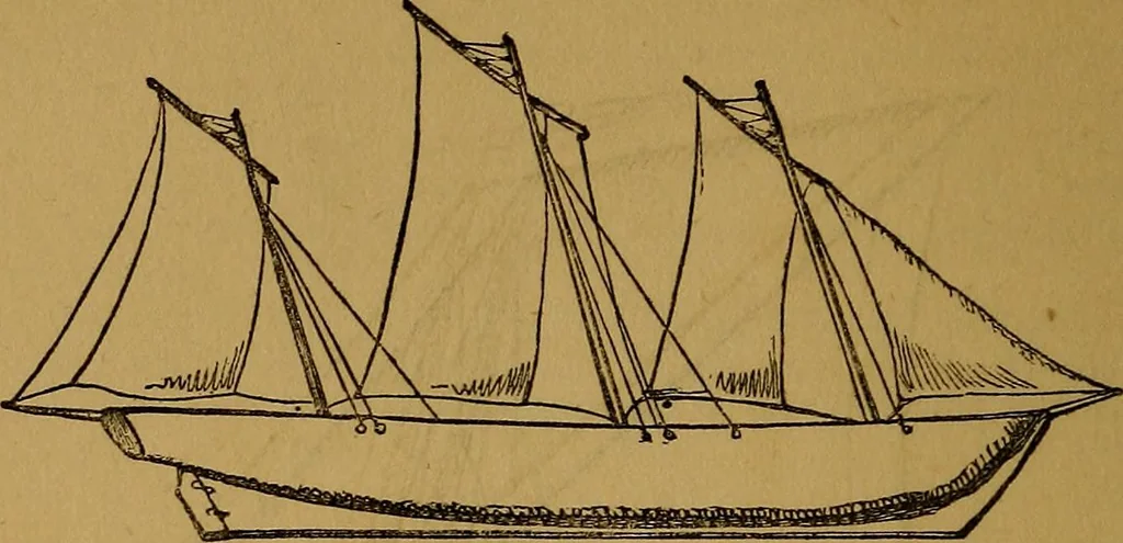 An illustration from Games of skill, and conjuring: including draughts, dominoes, chess, morrice, 1865, leaf 64