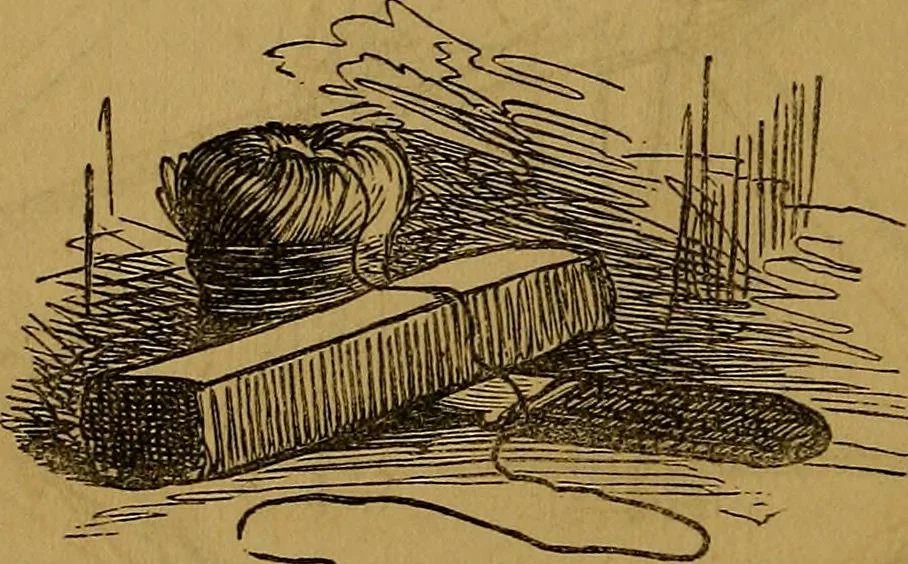 An illustration from Games of skill, and conjuring: including draughts, dominoes, chess, morrice, 1865, leaf 64