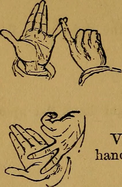 An illustration from Games of skill, and conjuring: including draughts, dominoes, chess, morrice, 1865, leaf 82