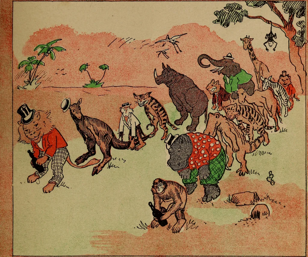 An illustration from Games, pastimes and amusements, for boys and girls;, 1906, leaf 132