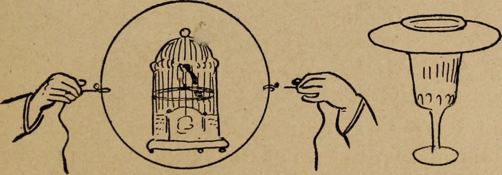 An illustration from Games, pastimes and amusements, for boys and girls;, 1906, leaf 140