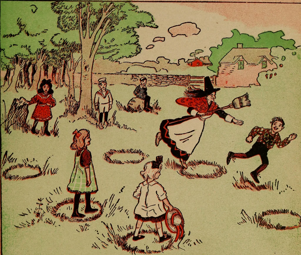 An illustration from Games, pastimes and amusements, for boys and girls;, 1906, leaf 152