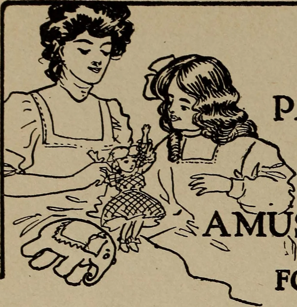An illustration from Games, pastimes and amusements, for boys and girls;, 1906, leaf 153