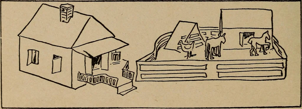 An illustration from Games, pastimes and amusements, for boys and girls;, 1906, leaf 163