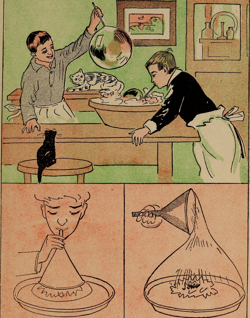 An illustration from Games, pastimes and amusements, for boys and girls;, 1906, leaf 176