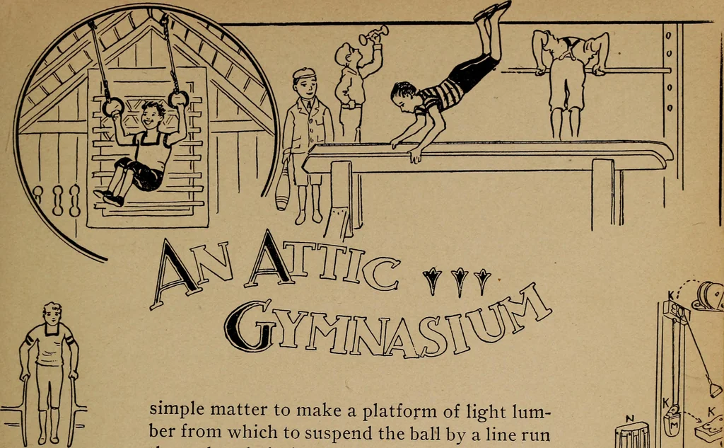 An illustration from Games, pastimes and amusements, for boys and girls;, 1906, leaf 184