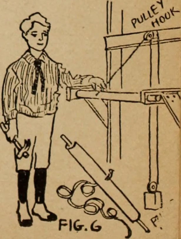 An illustration from Games, pastimes and amusements, for boys and girls;, 1906, leaf 184