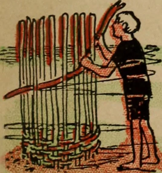 An illustration from Games, pastimes and amusements, for boys and girls;, 1906, leaf 190