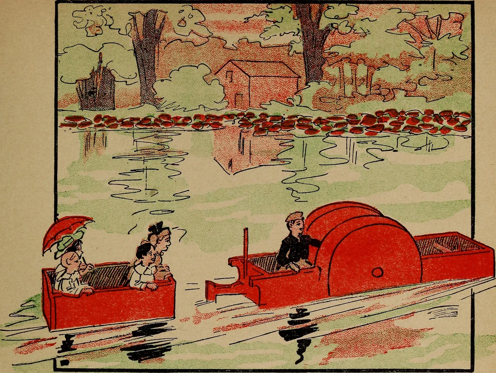 An illustration from Games, pastimes and amusements, for boys and girls;, 1906, leaf 204