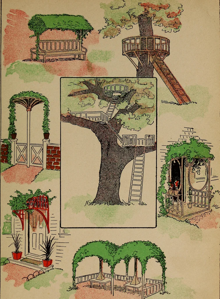 An illustration from Games, pastimes and amusements, for boys and girls;, 1906, leaf 218