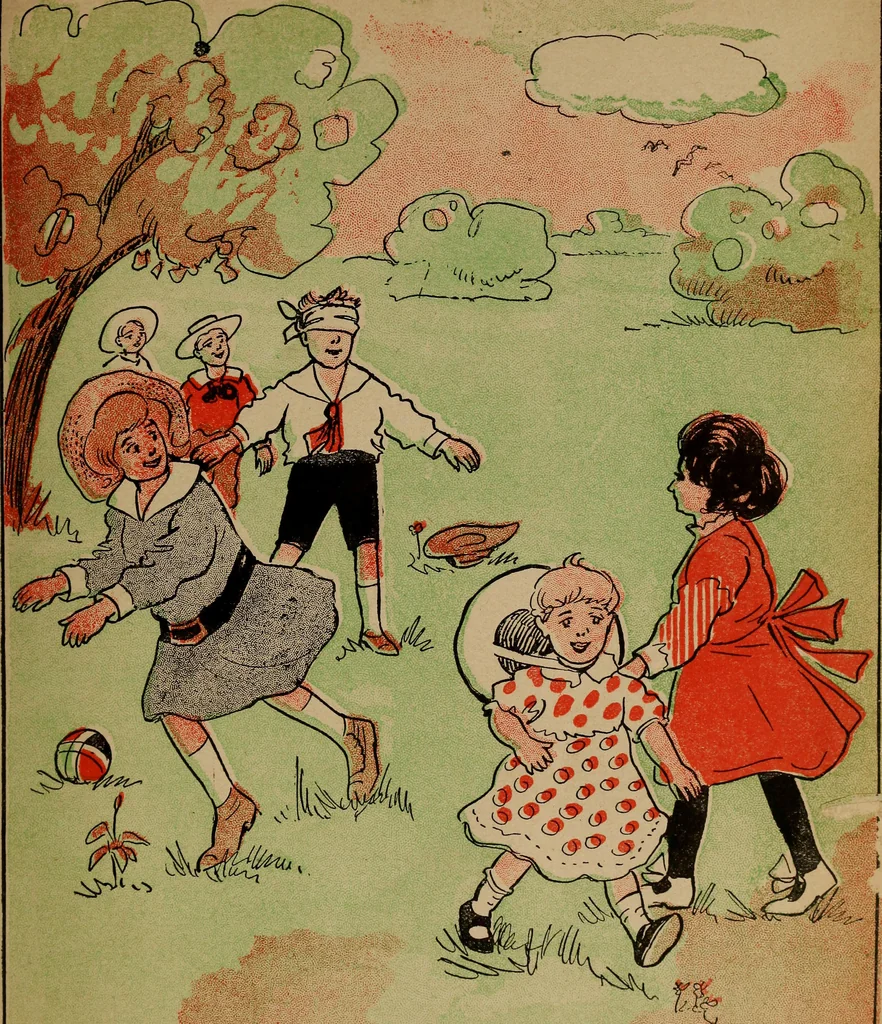 An illustration from Games, pastimes and amusements, for boys and girls;, 1906, leaf 22