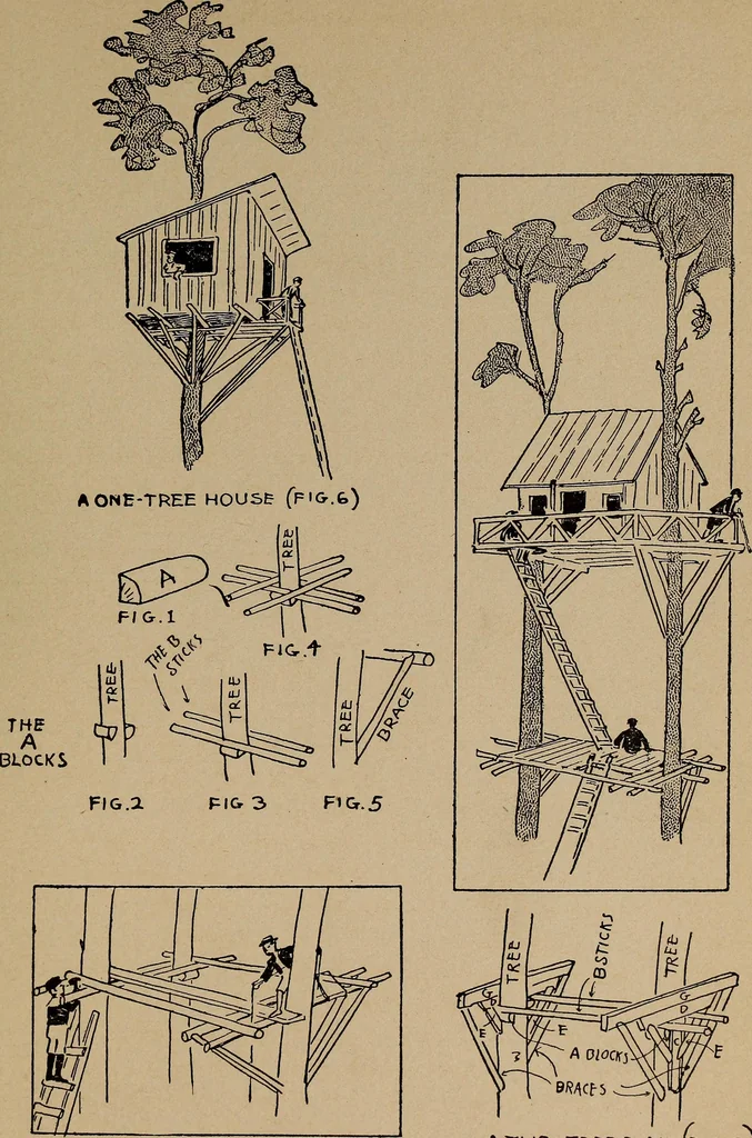 An illustration from Games, pastimes and amusements, for boys and girls;, 1906, leaf 222