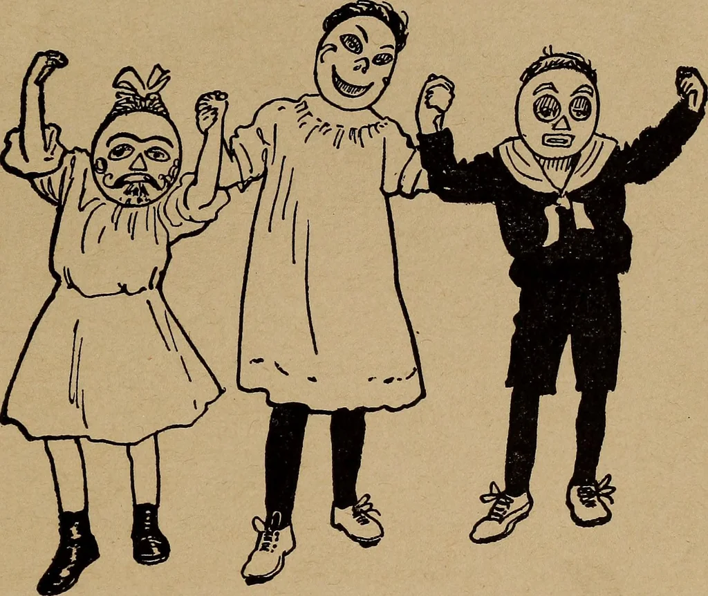 An illustration from Games, pastimes and amusements, for boys and girls;, 1906, leaf 242