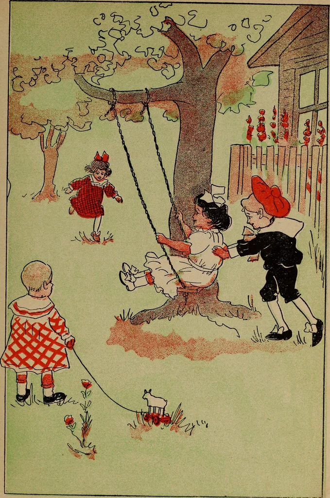 An illustration from Games, pastimes and amusements, for boys and girls;, 1906, leaf 28