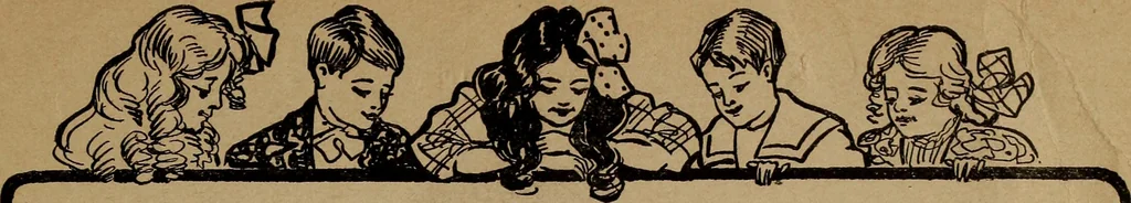 An illustration from Games, pastimes and amusements, for boys and girls;, 1906, leaf 4