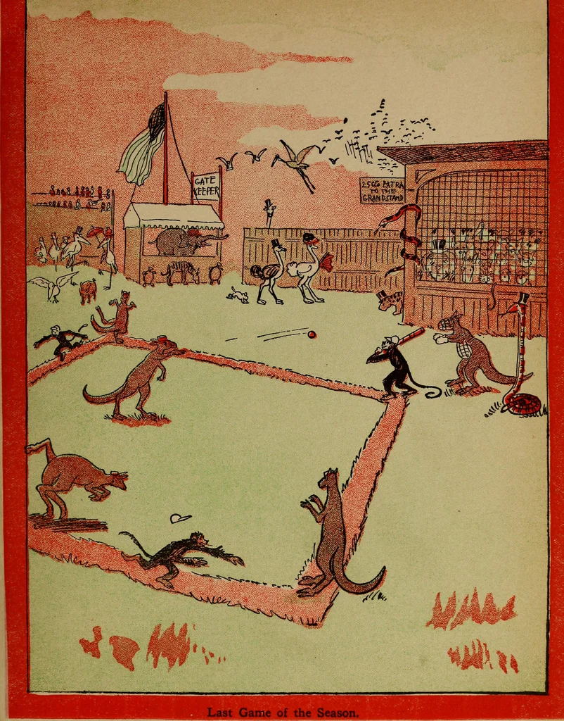 An illustration from Games, pastimes and amusements, for boys and girls;, 1906, leaf 46