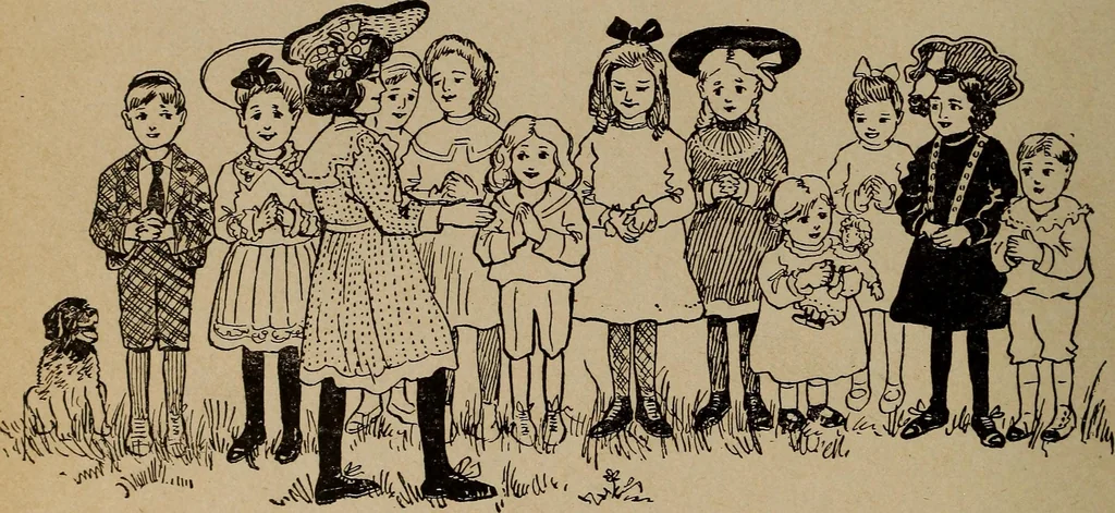 An illustration from Games, pastimes and amusements, for boys and girls;, 1906, leaf 57