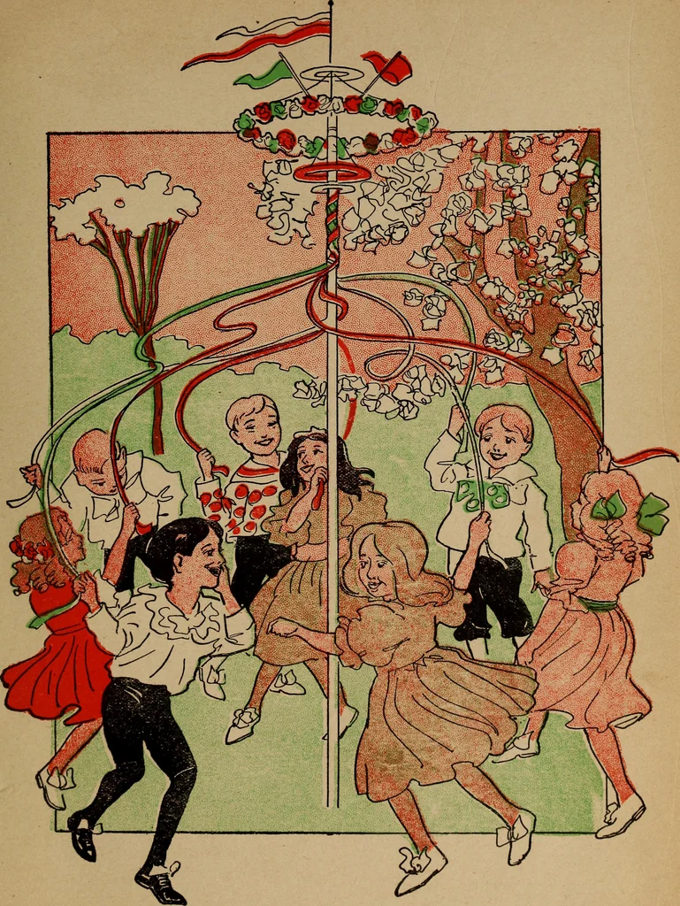 An illustration from Games, pastimes and amusements, for boys and girls;, 1906, leaf 68