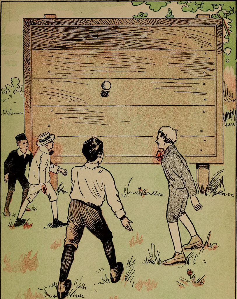 An illustration from Games, pastimes and amusements, for boys and girls;, 1906, leaf 92
