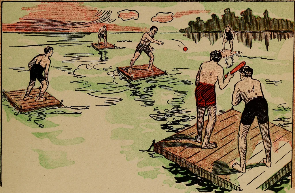 An illustration from Games, pastimes and amusements, for boys and girls;, 1906, leaf 94