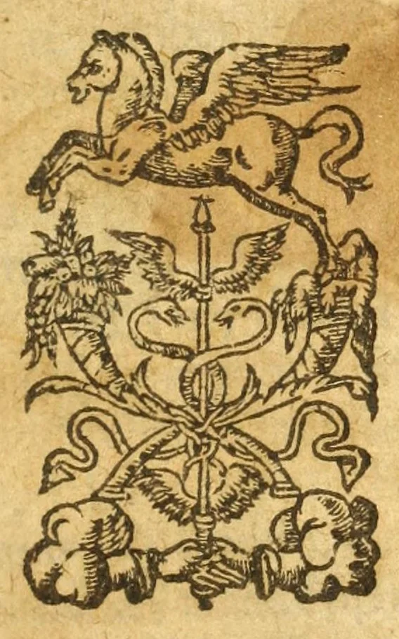 An illustration from The gamester : as it was presented by Her Majesties Servants at the private house in Drury-Lane, 1637, leaf 5